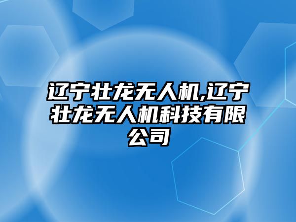遼寧壯龍無(wú)人機(jī),遼寧壯龍無(wú)人機(jī)科技有限公司